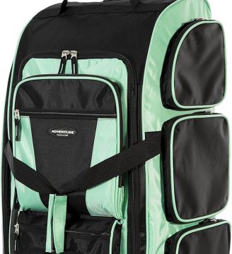 32-inch Collapsible Expandble Travel Rolling Duffel Bag